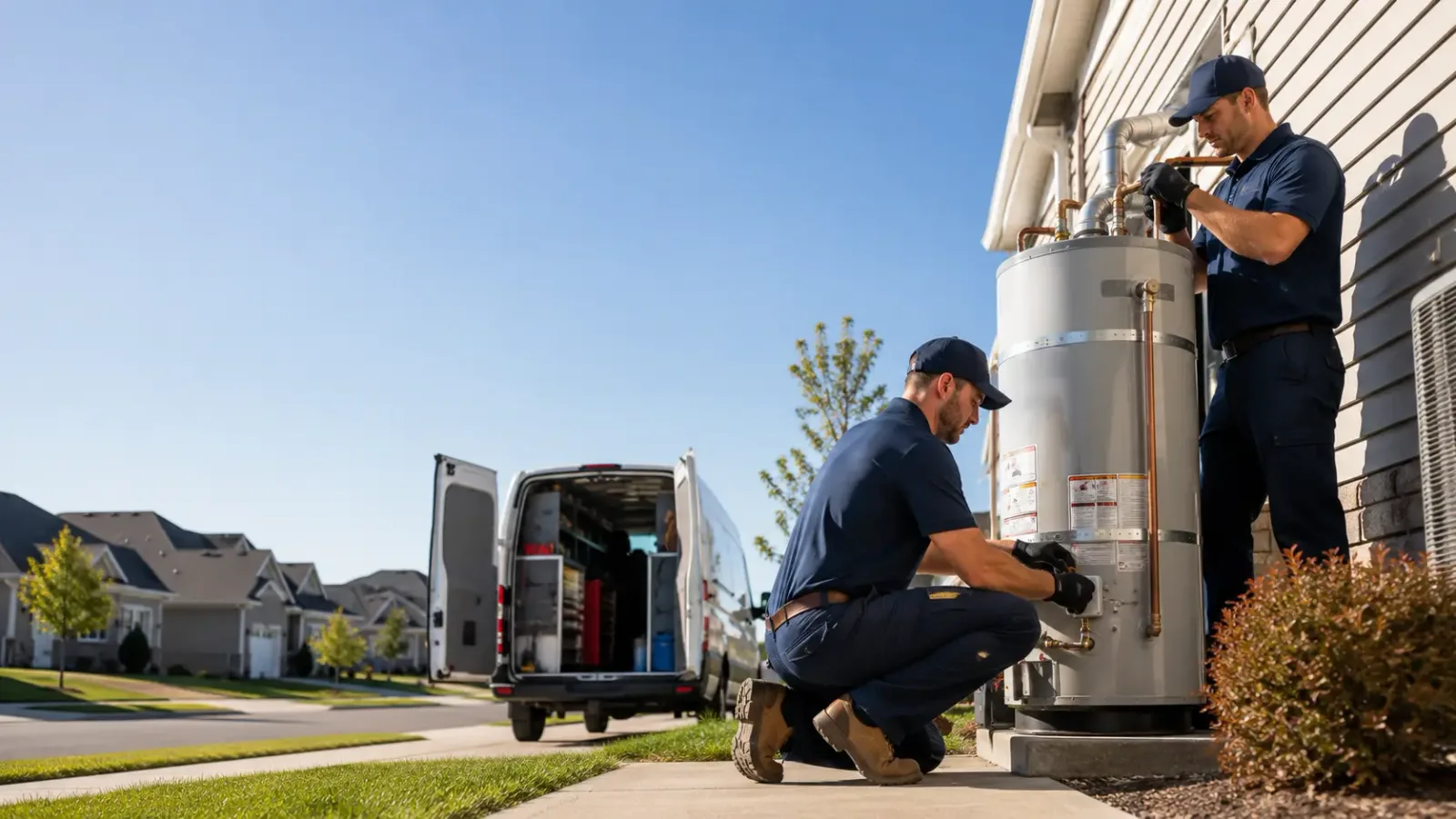 Water Heater Installation in Mound City, SD